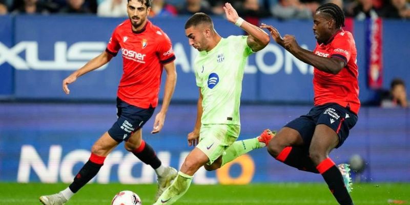 Phong độ gần đây của Barcelona vs Osasuna