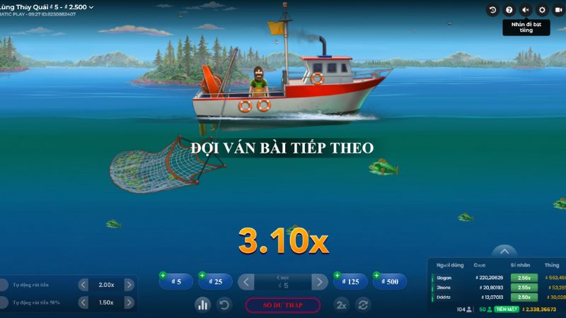 Chơi game Câu Siêu Cá khá đơn giản, ai cũng có thể tham gia