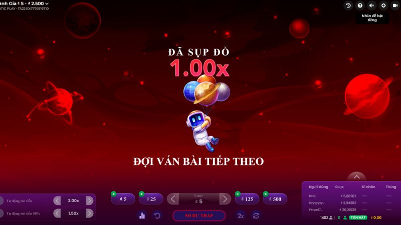 Luật chơi Phi Hành Gia đơn giản nên phù hợp với mọi đối tượng